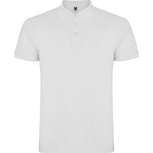 Roly Childrens/Kids Star Short-Sleeved Polo Shirt / White